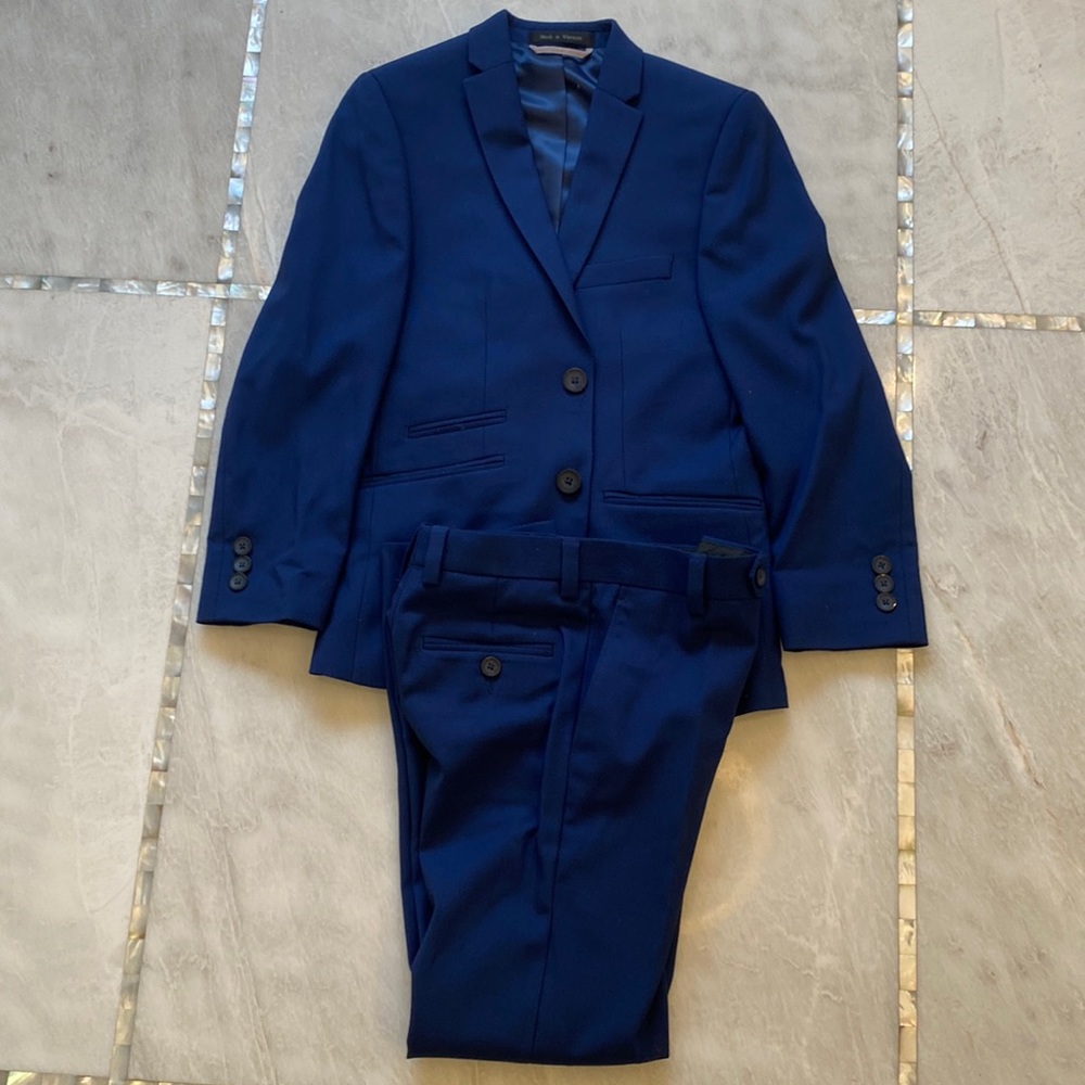 Marc New York navy blue 2 piece suit